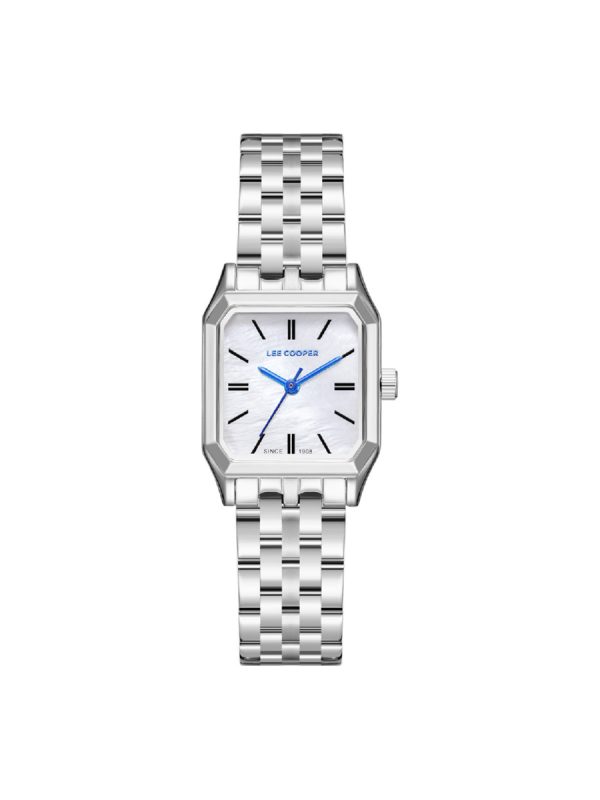 Γυναικείο ρολόι Lee Cooper LC08120-320 ασημί μπρασελέ