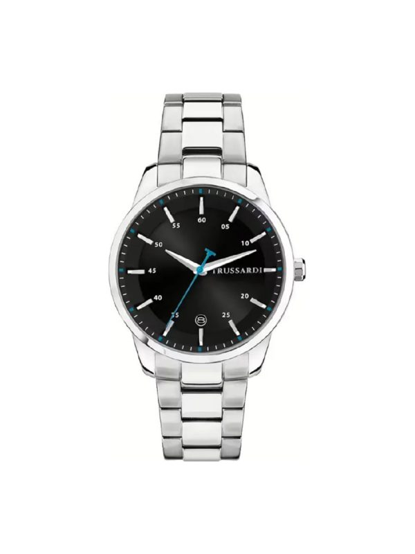 Ανδρικό ρολόι Trussardi T-Bridge R2453171005 ασημί μπρασελέ