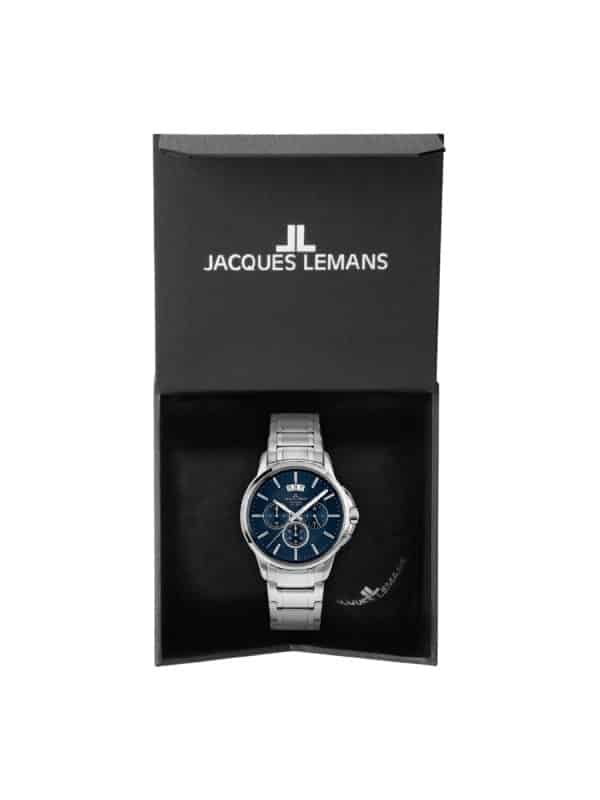 Jacques Lemans Sydney Orologio Da Uomo – Modello 1-1542A – Classico Al Quarzo 10 ATM