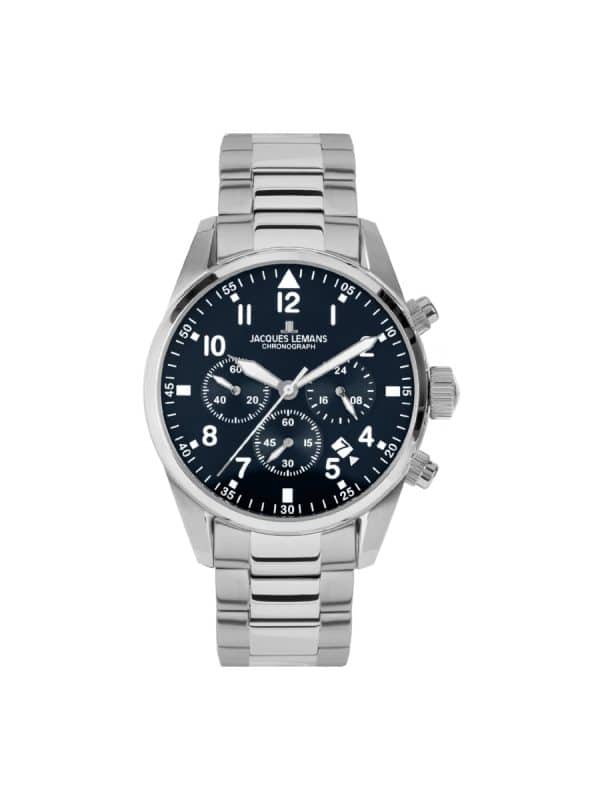 Jacques Lemans Sport 42-2D ανδρικό ρολόι χρονογράφος