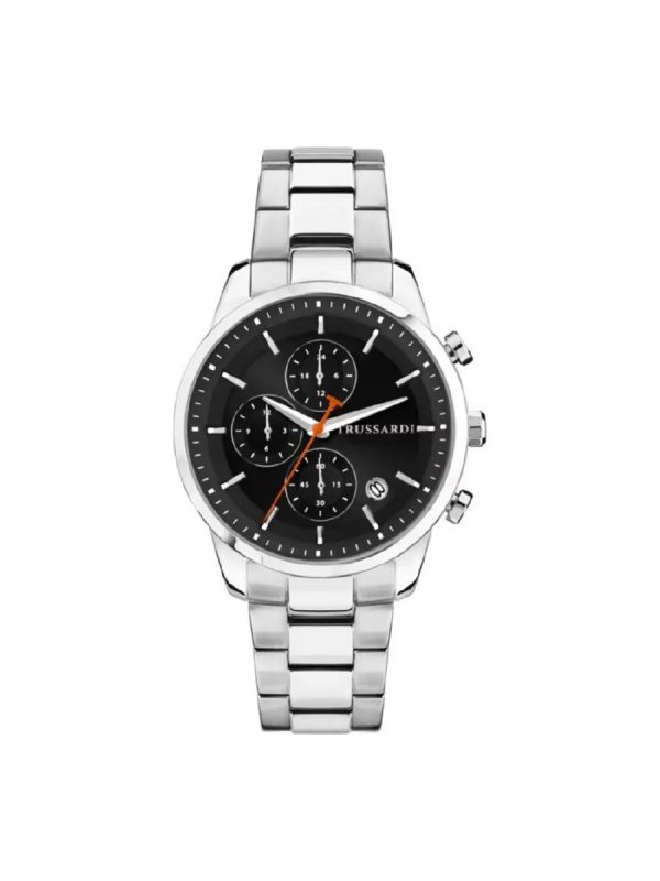 Ανδρικό ρολόι Trussardi R2453171002 ασημί μπρασελέ
