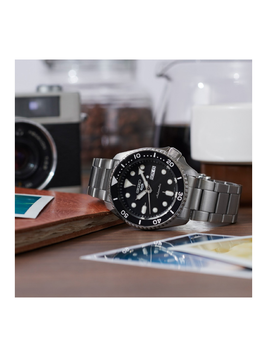 SRPD55K1J_2 SEIKO 5 Sports Automatic SRPD55K1J ανδρικό ασημί - Image 3