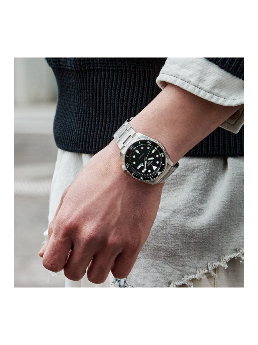 SRPD55K1J_4 SEIKO 5 Sports Automatic SRPD55K1J ανδρικό ασημί - Image 5