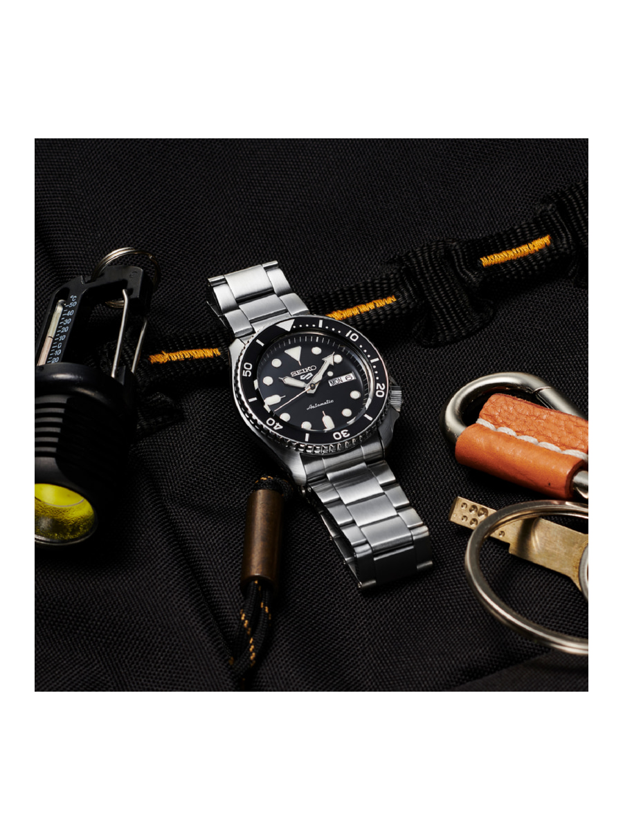 SRPD55K1J_6 SEIKO 5 Sports Automatic SRPD55K1J ανδρικό ασημί - Image 7