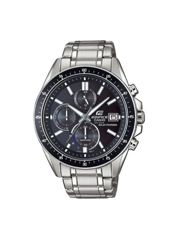 Casio Edifice EFS-S510D-1AVUEF solar ασημί μπρασελέ