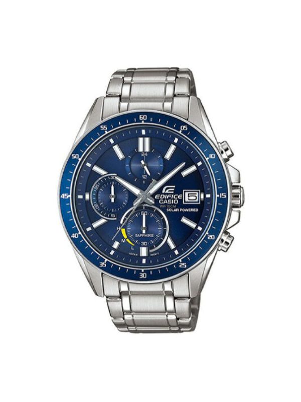 Casio Edifice EFS-S510D-2AVUEF solar ασημί μπρασελέ