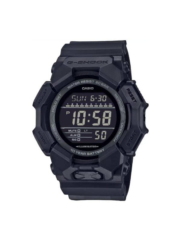 G-Shock GD-010-1A1ER ψηφιακό μαύρο λουράκι