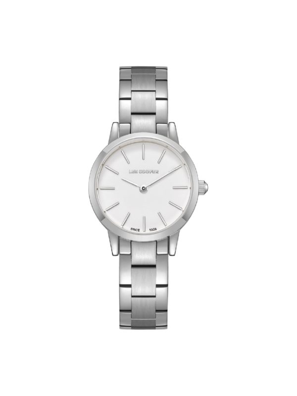 Lee Cooper LC08098.320 ασημί μπρασελέ