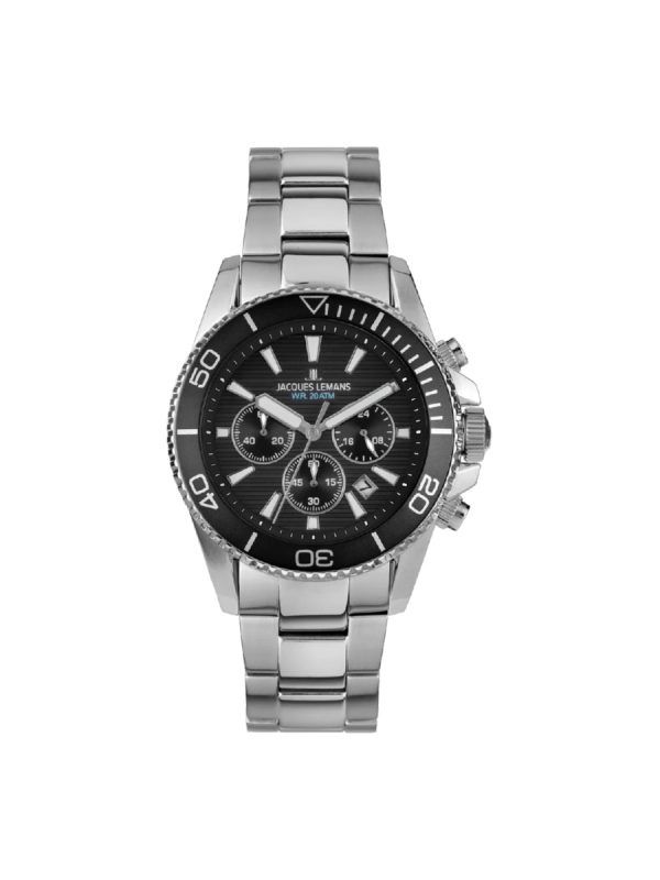 Jacques Lemans Liverpool Diver 1-2206G ανδρικό ρολόι