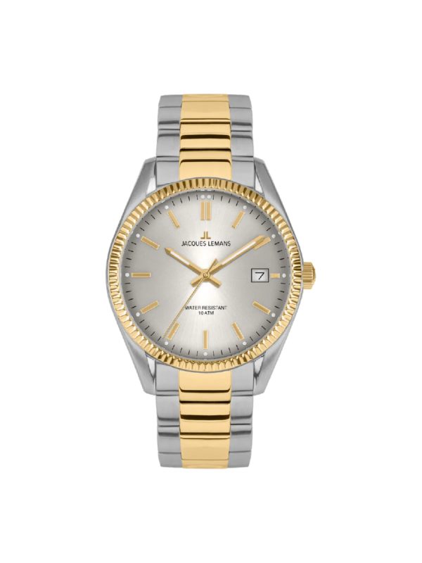 Jacques Lemans Derby 50-4J women's two-tone watch