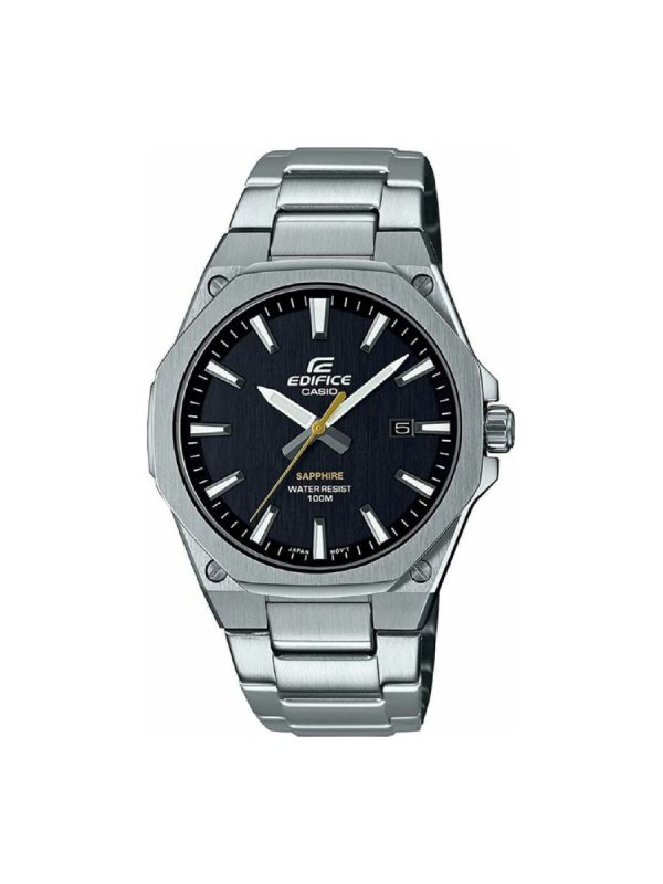 Casio Edifice EFR-S108D-1AVUEF ασημί μπρασελέ