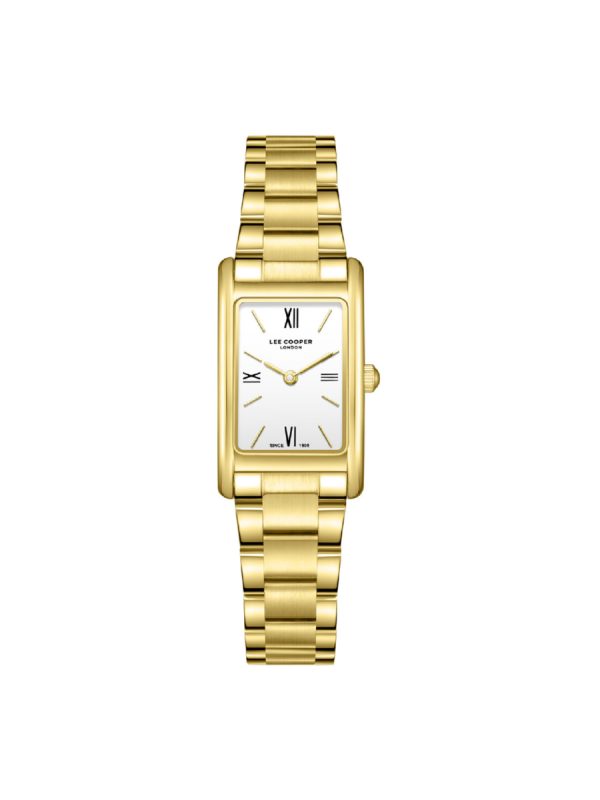 Lee Cooper LC08300.130 women's gold bracelet watch