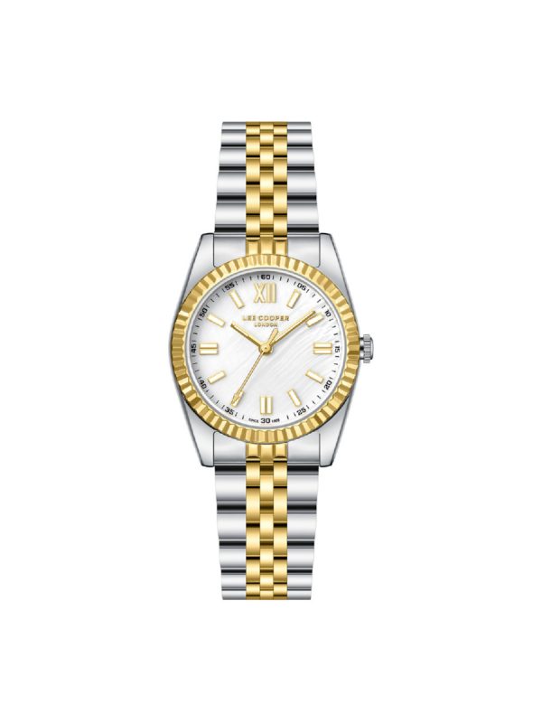 Lee Cooper LC08303.220 women's two-tone bracelet watch