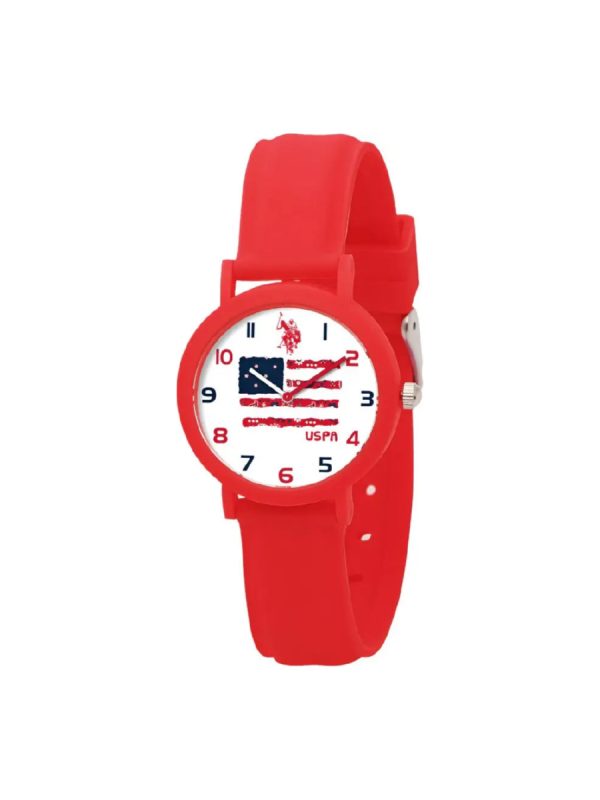 U.S. Polo Assn. 3188RD children's watch, red
