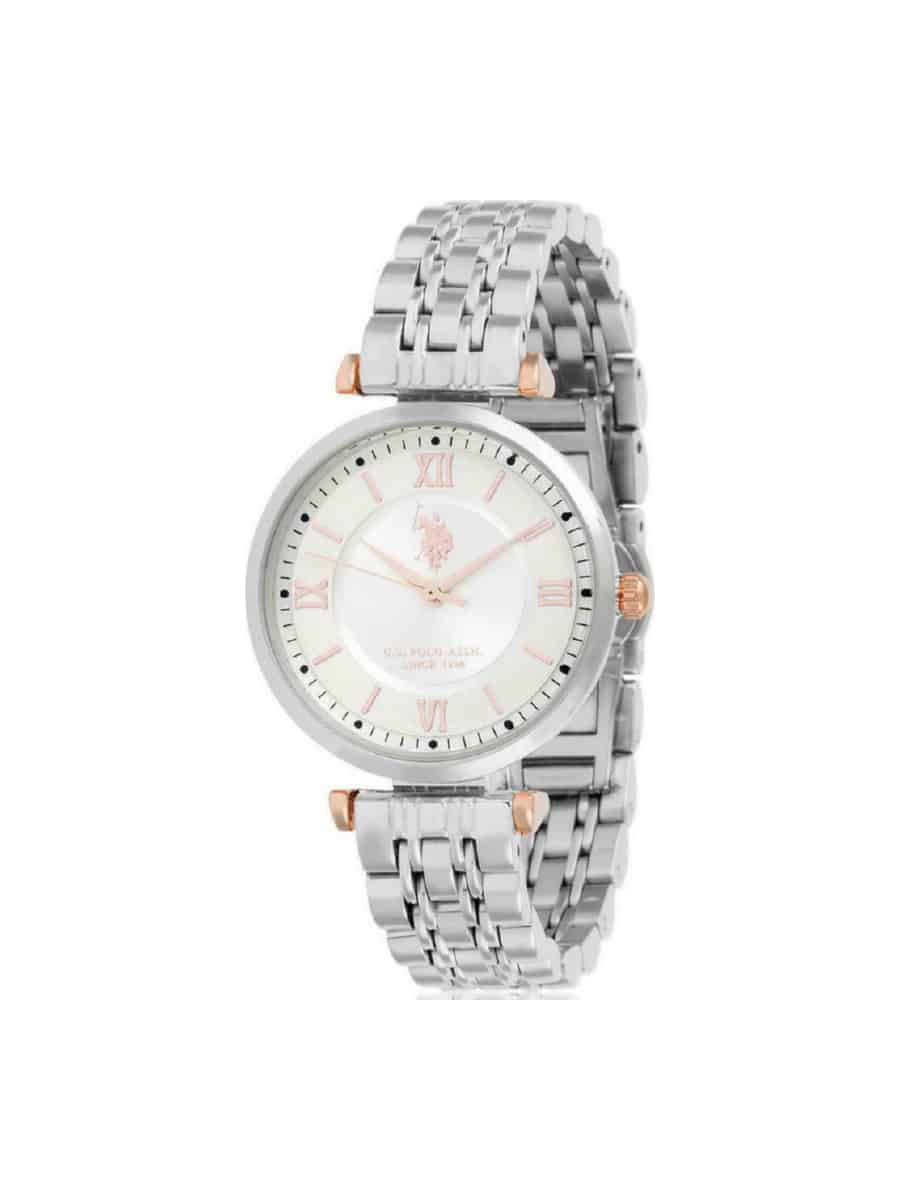 U.S. Polo Assn. Harper USP5833ST ασημί μπρασελέ γυναικείο