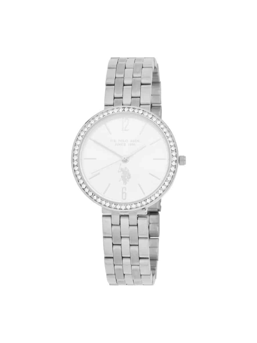U.S. POLO Rose USP8274ST silver bracelet with crystals