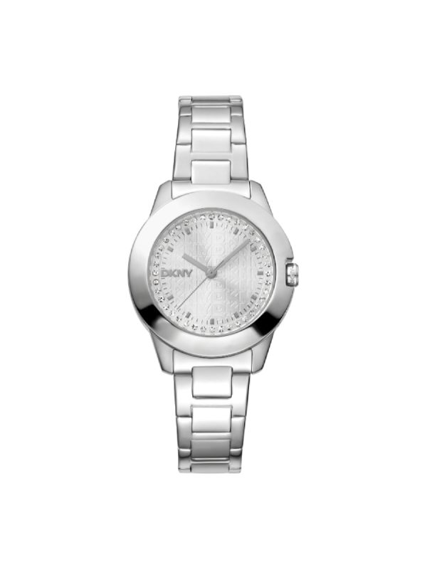 DKNY Park Ave Logo Women's Watch DK1L021M0035, Silver Bracelet