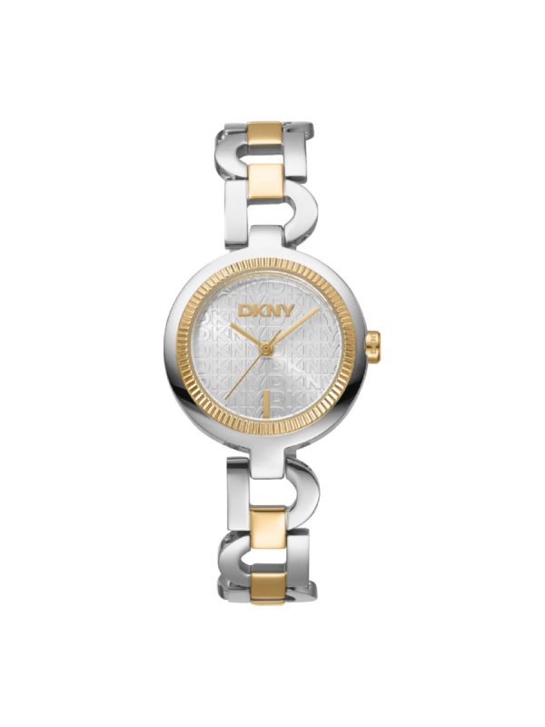 Ρολόι DKNY Open Link DK1L162M0065 γυναικείο με δίχρωμο μπρασελέ