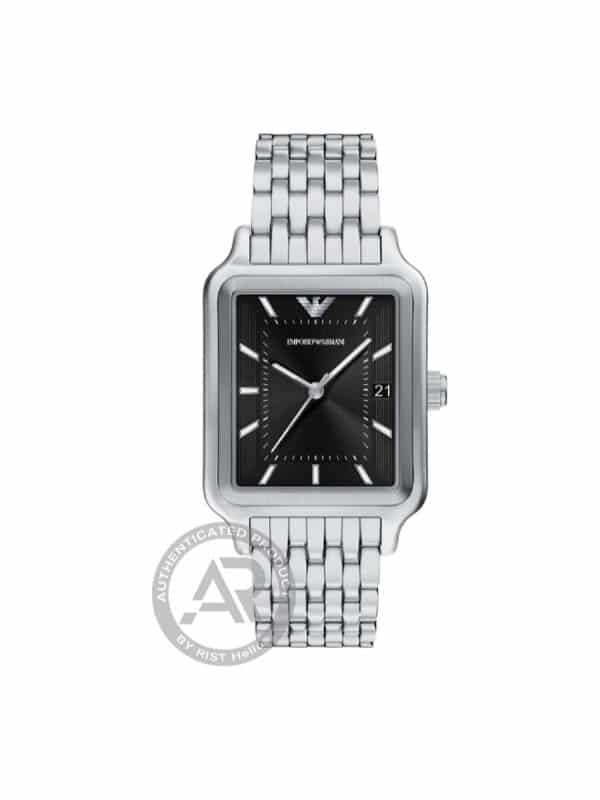 Ανδρικό ρολόι Emporio Armani Diego AR11755 ασημί μπρασελέ