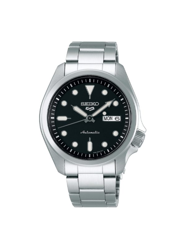 Ανδρικό SEIKO 5 Sports SRPE55K1J Automatic μαύρο καντράν