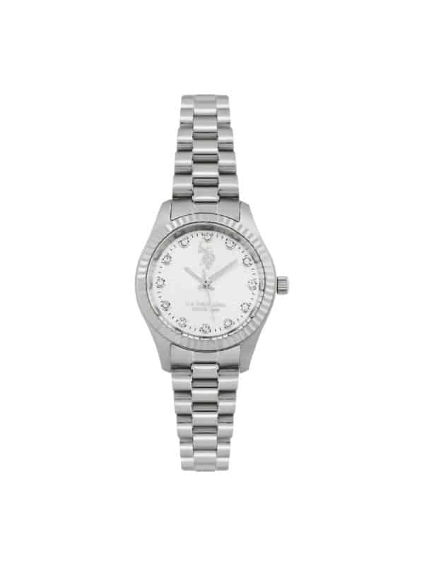 U.S. Polo Assn. Grace USP8494ST Silver Women's Watch