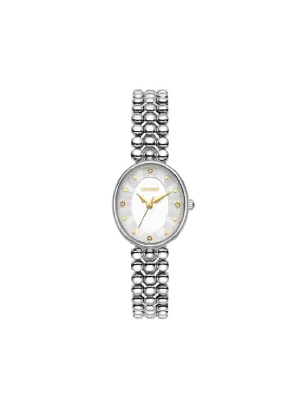 Γυναικείο ρολόι Breeze Sirena 612591.1 ασημί μπρασελέ