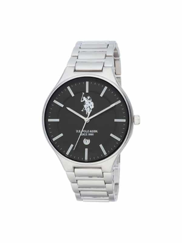 U.S. Polo Assn. Jordan USP7180ST ασημί μπρασελέ