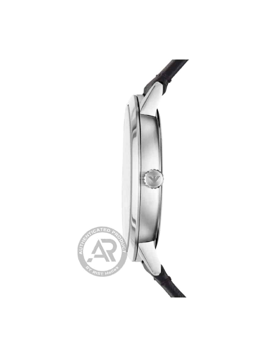 AR11193_1 Emporio Armani Ruggero AR11193 μαύρο ανδρικό ρολόι - Image 2