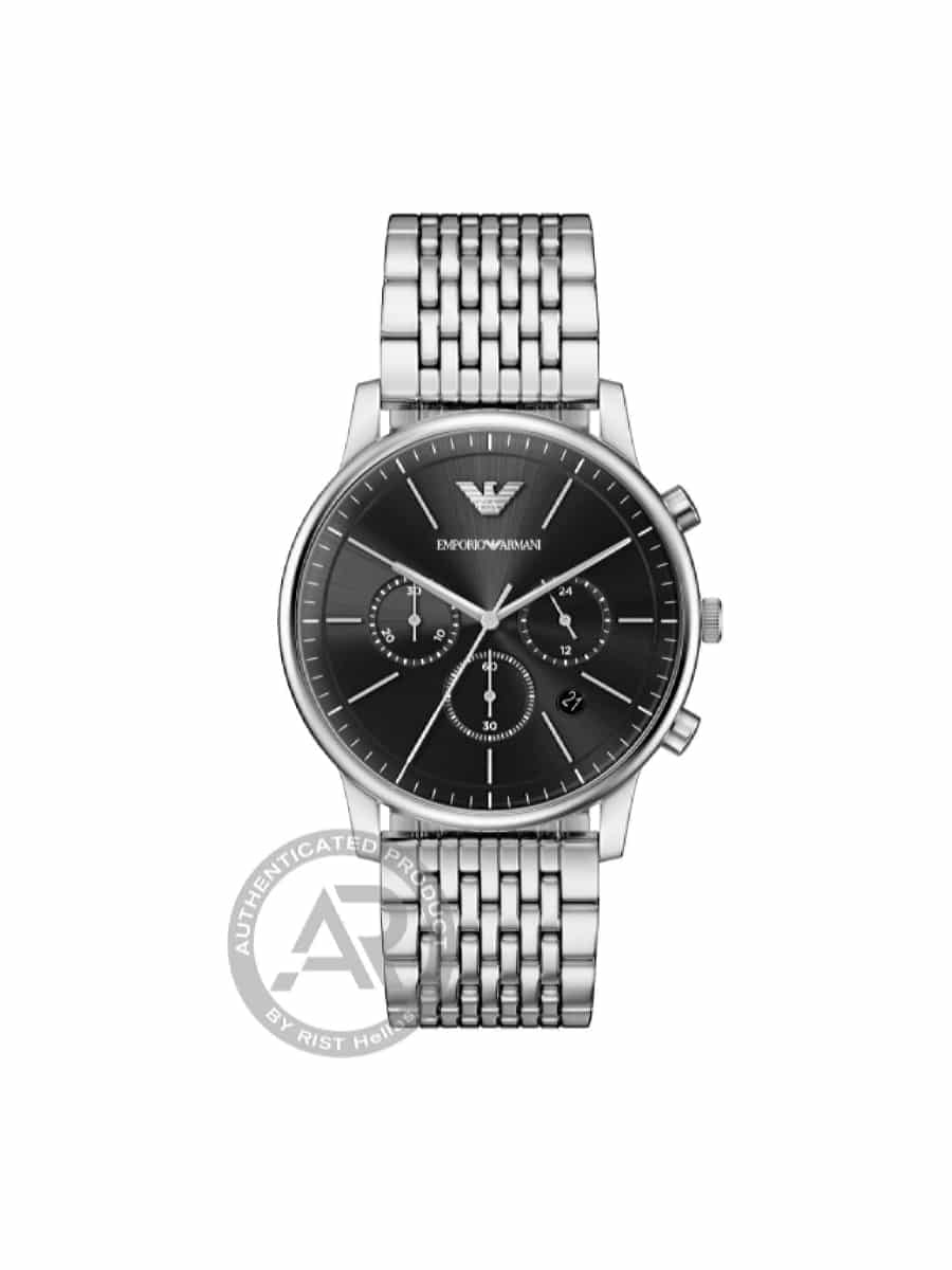 Ανδρικό ρολόι Emporio Armani minimalist AR11772 χρονογράφος Ανδρικό ρολόι Emporio Armani minimalist AR11772 χρονογράφος